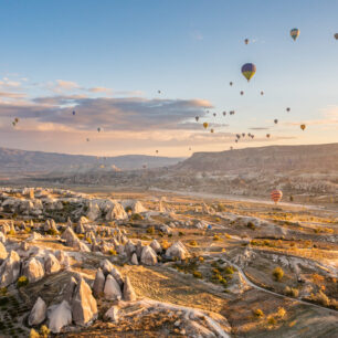 Balony v Kappadokii. Foto: Matouš Vinš