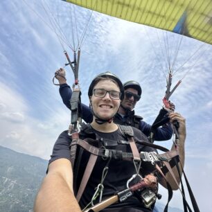 Paraglide v Nepálu