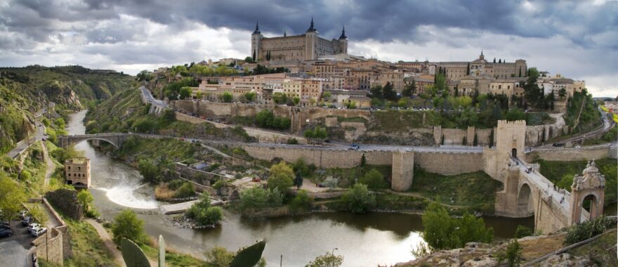 Panoramatický pohled na staré město v Toledu. Foto: Castilla-La Mancha