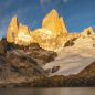 Tipy na treky v Patagonii: Výhledy na nejkrásnější třítisícovky Mt. FitzRoy (3405 m) a Cerro Torre (3102 m)
