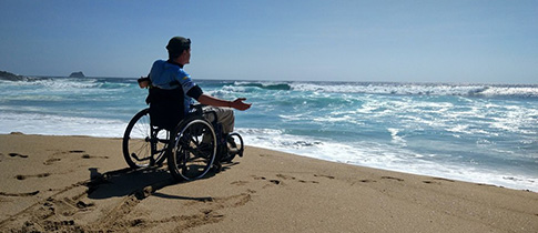 Projekt Camino na kolečkách s invalidním poutníkem dosáhl cíle