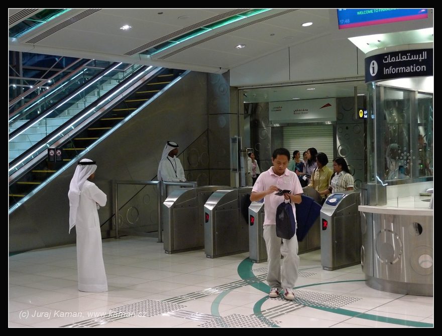 Dubaj, metro bez řidiče 4