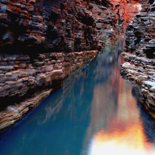 Soutěska Hancock v Karijini NP