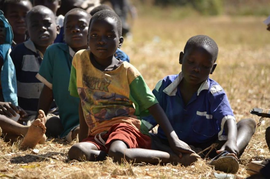 Velké množství pacientů, jsou děti, Malawi