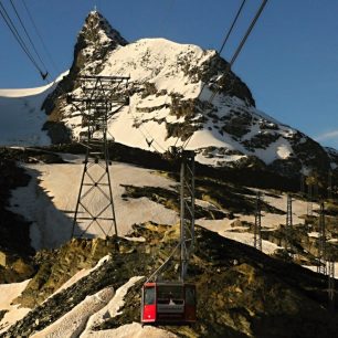 Lanovkou na Klein Matterhorn