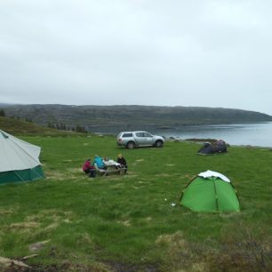 Stanování u fjordu, Vatnsfjordur