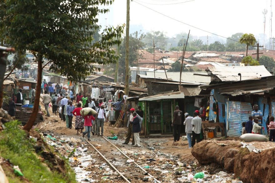 Slum Kibera, Keňa