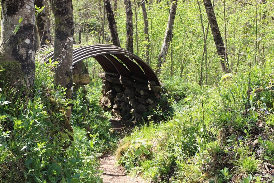 Outdoor museum  Ravelnik, Slovinsko