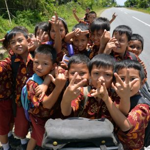Děti na Sumatře