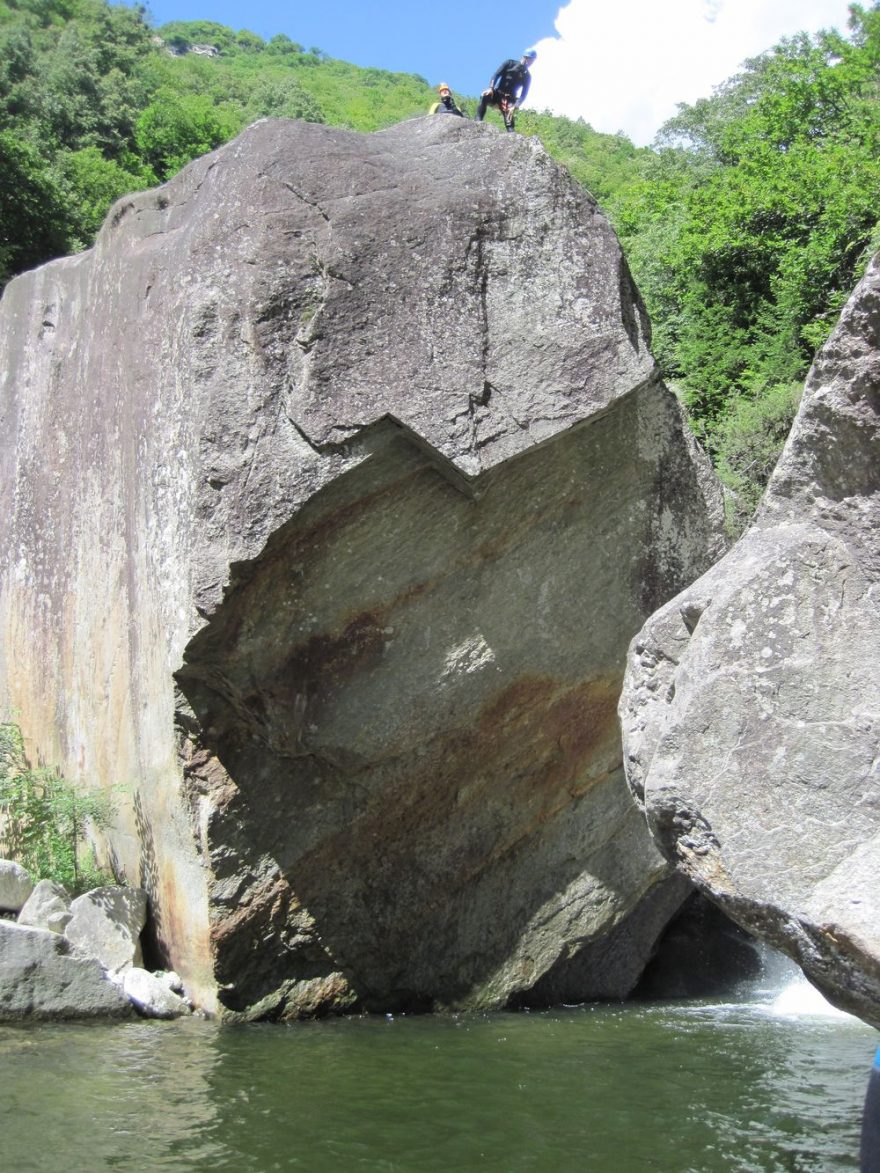 Sluníčko svítí je ideální čas na canyoning