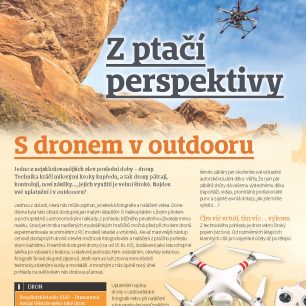 Z ptačí pesrpektivy - S dronem v outdooru