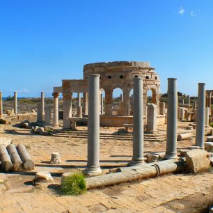 Staré kartázské město Leptis Magna