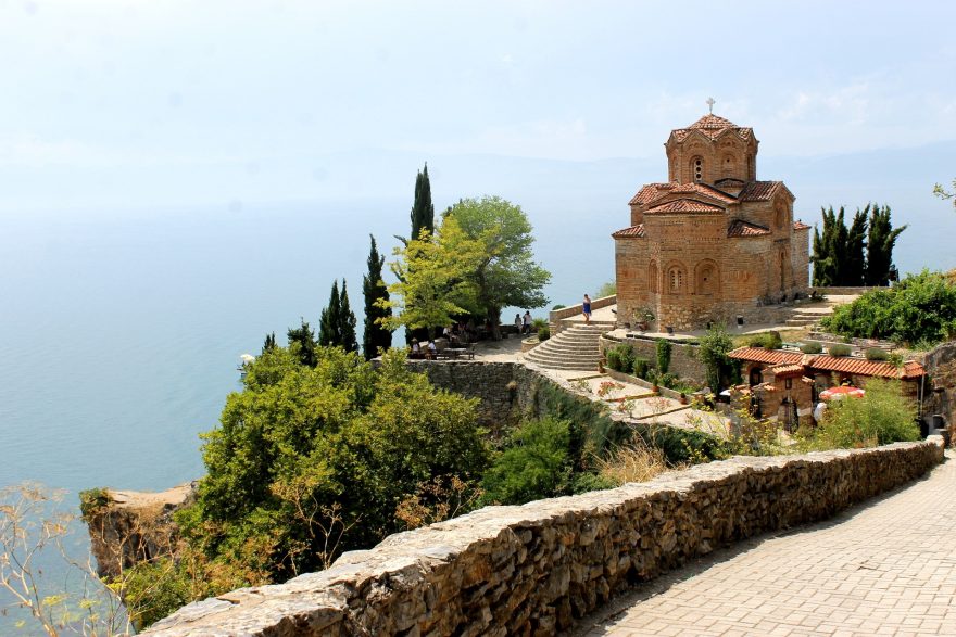 Kostel sv. Jovana, město Ohrid, Makedonie