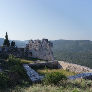 Zřícenina hradu Hercega Stěpana.