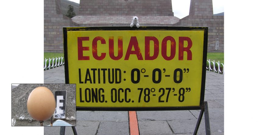 Na rovníku, Quito, Ekvádor