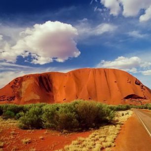 Slavná hora Uluru, Austrálie