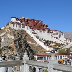 Potala ve Lhase, Tibet