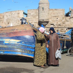 Essaouira je dalším zajímavým městem u oceánu, Maroko