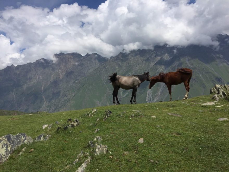 Na horách je krásně, Kazbegi, Gruzie