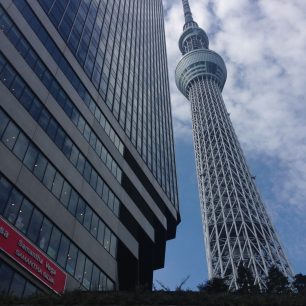 Skytree - Nebeský strom, je druhou nejvyšší budovou světa, Tokio, Japonsko