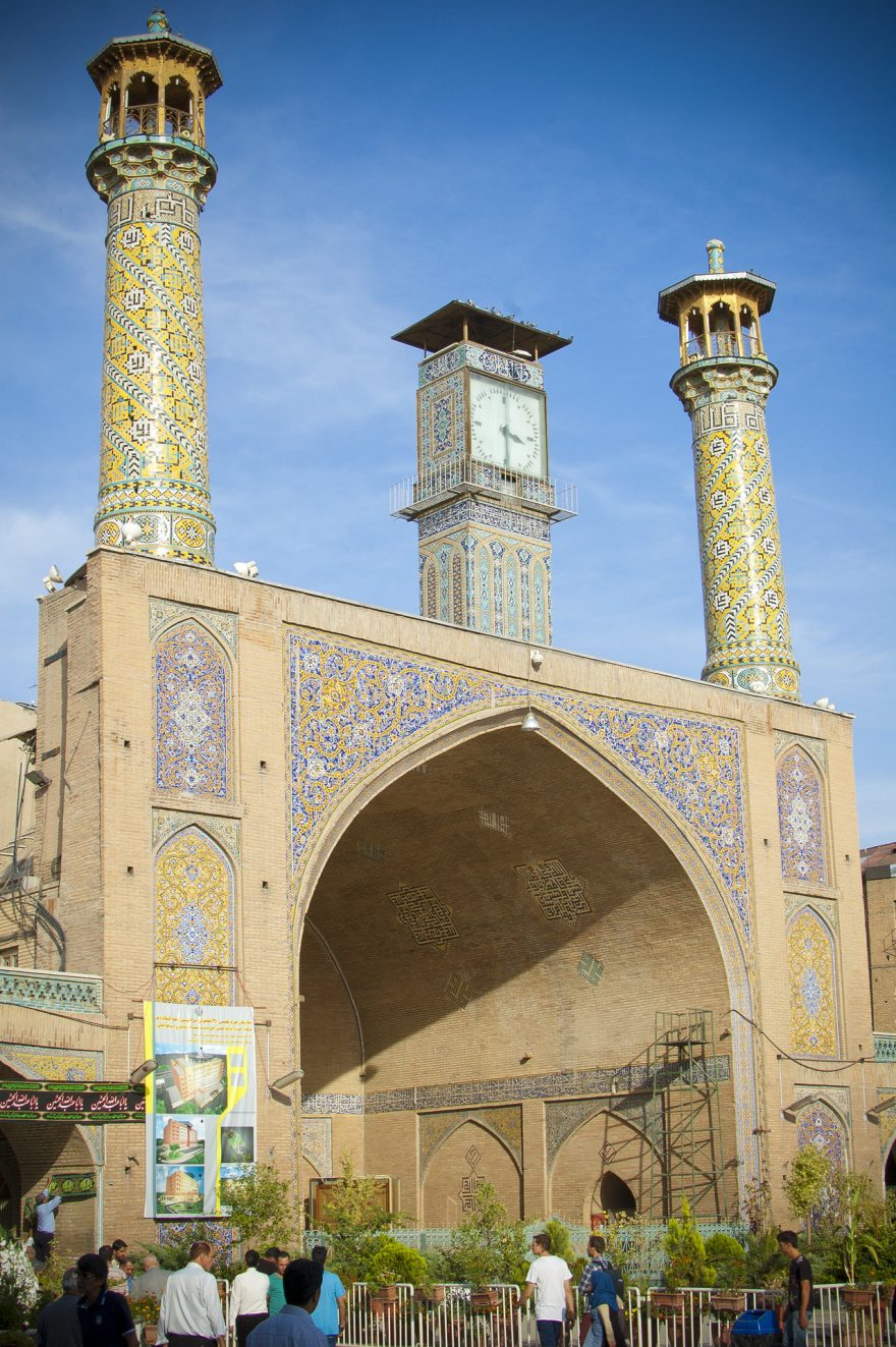 Impozantní mešita, Írán