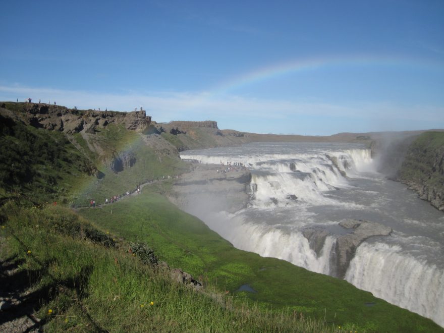 Vodopád Gullfoss, Island