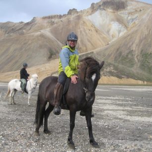 Krotíme koně v Landmannalaugaru, Island