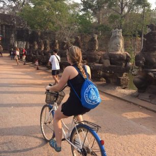 Prohlídka na kole je nejlepší, Siam Reap, Kambodža