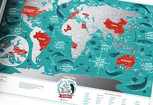 SOUTĚŽ: Vyhrajte jednu ze 3 stíracích map Travel Map Marine World