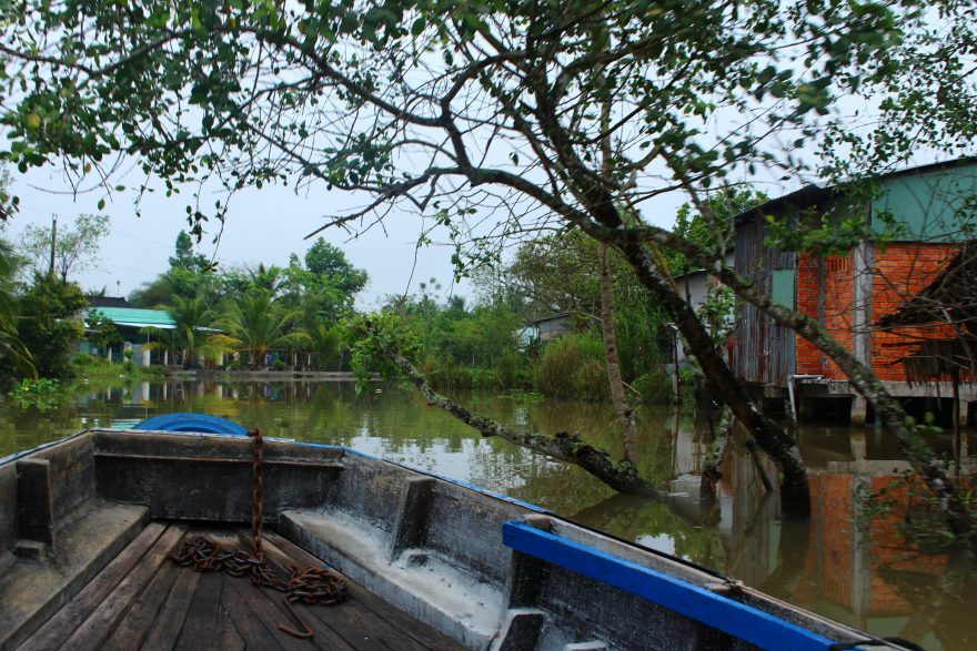 Naše loď na celé dopoledne, Can Tho, Vietnam