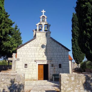 Kostel v Bogomolje, Hvar, Chorvatsko