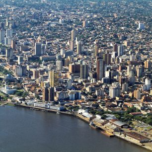 Hlavní město Asuncion, Paraguay