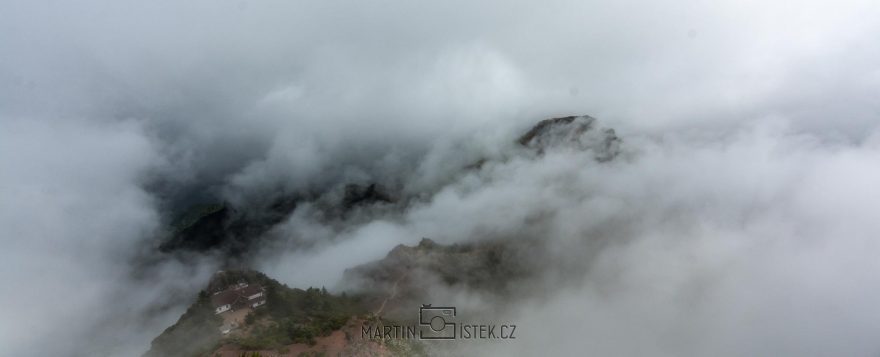 Dopoledne se probudíte do mlhy, Madeira