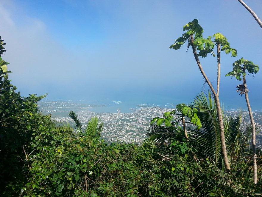 výhled na Puerto Plata, Dominikánská republika