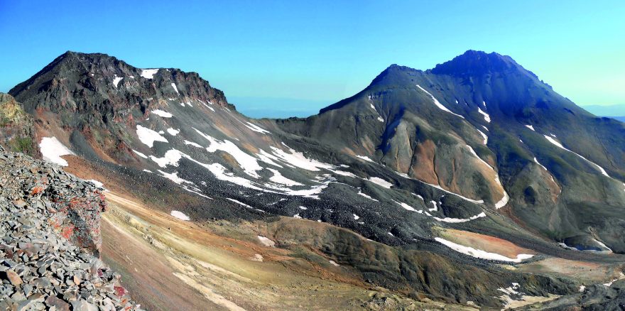 Vyhaslá sopka Aragats, Arménie