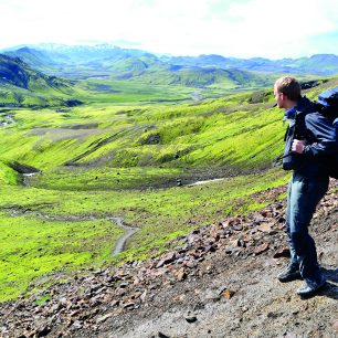 Laugavegur je jeden z nejkrásnějších a zároveň nejoblíbenějších treků na Islandu, Island