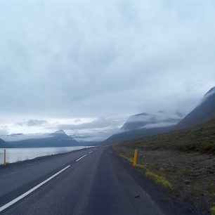 běh po západních fjordech, Island