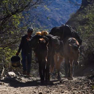 Cestou na Choquequirao, Peru 