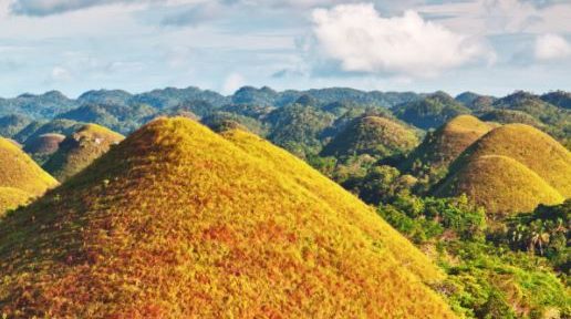 Čokoládové hory na Filipínách