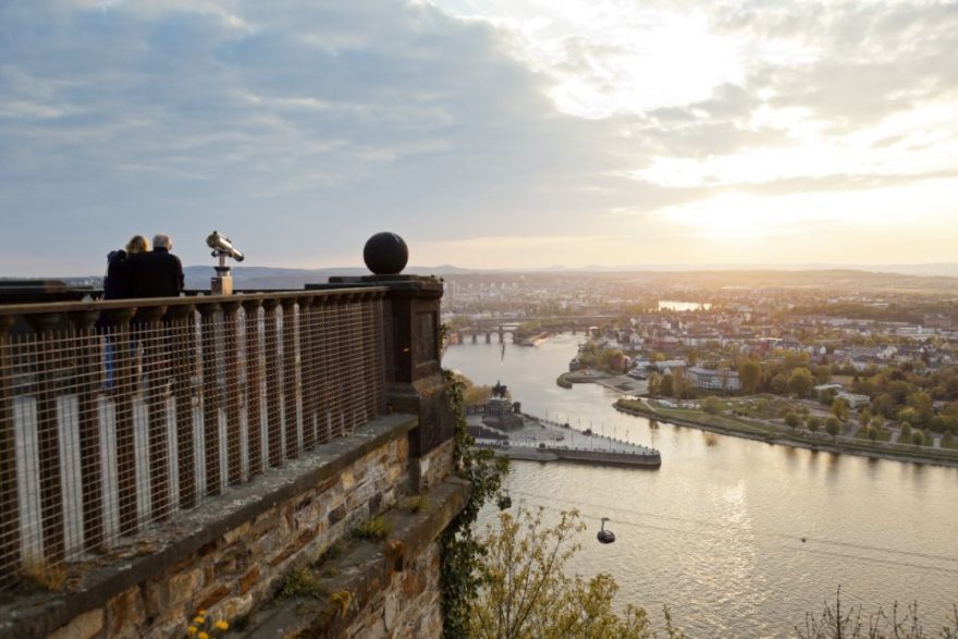 Výhled na Koblenz © DZT/Lookphotos, Arthur F. Selbach