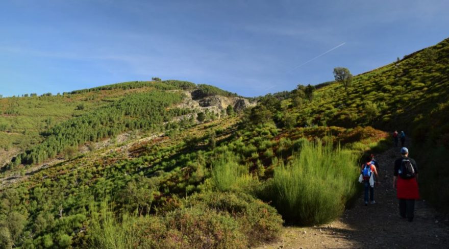 Cesta k Fisgas de Ermelo, PN do Alvão, Portugalsko