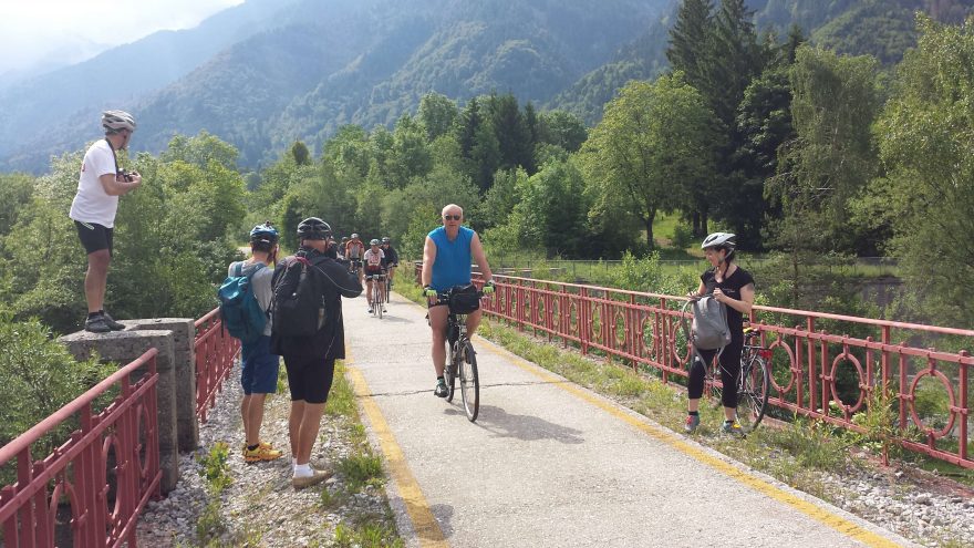 Fotící zastávka, cyklostezka Alpe – Adria