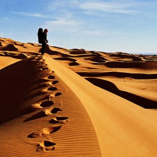 Poušť, Mauretánie, Afrika 