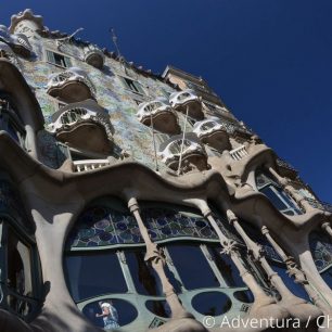 Gaudího Casa Batlló, Španělsko