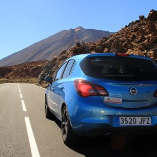 V národním parku Caňadas de Teide, Tenerife