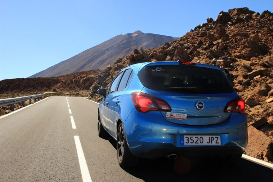 V národním parku Caňadas de Teide, Tenerife