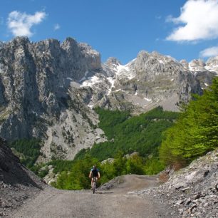 Národní park Thethi, pohoří Prokletije, Albánie