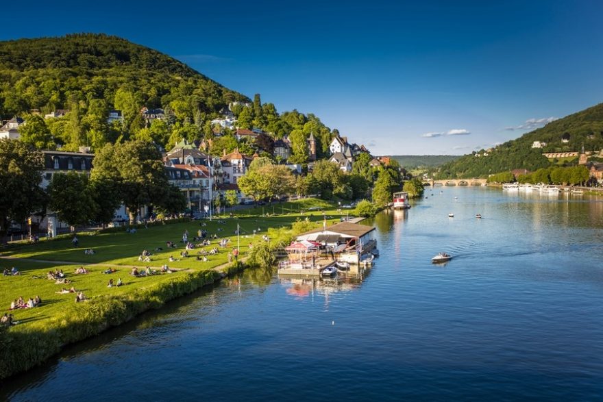 Heidelberg na řece Neckar / F: Maren Krings