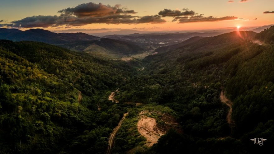 Dalat je horské městečko (cestou k vodopádům Thác Pongour), Vietnam