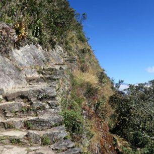 Schody na Machu Picchu